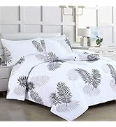 Hafaa King Size Duvet Cover Sets Soft Microfibre Printed 3 Pcs Kingsize Bedding Bed set Fade And ...