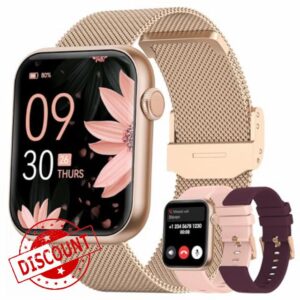 AKUMAKA Smart Watch for Women Answer/Make Calls