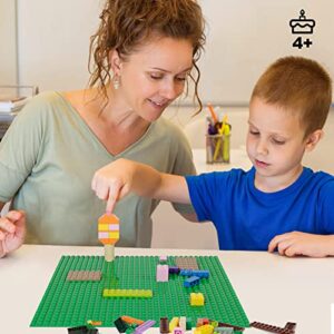 25.5 x 25.5 cm Building Board Baseplates 100% Compatible with All Major Brands