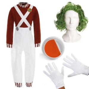 Green Factory Worker Wig