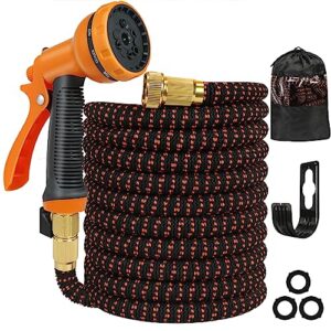 50ft Expandable & Extending Garden Hose Pipe with 10 Function Spray Nozzle
