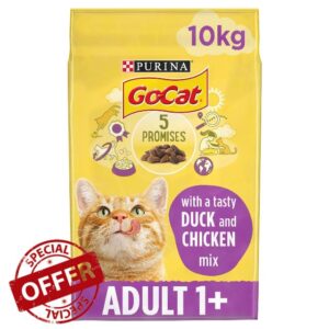 Go-Cat Adult Dry Cat Food Chicken and Duck 10kg