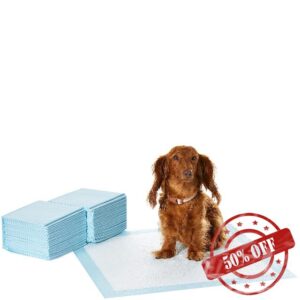 Amazon Basics Dog and Puppy Training Pads