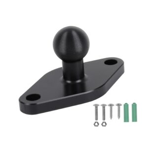 Drill Mount Ball Plate Base Meets Industry Standard AMPS Hole Pattern