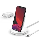 Belkin BoostCharge Pro Universal Easy Align Wireless Charging Pad, 15W Fast Charger for Apple iPh...