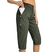 Jessie Kidden Walking Trousers Women Cargo Pants Waterproof Summer Lightweight Quick Dry Converti...