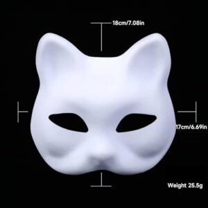 Pure White Graffiti Masks