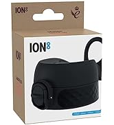 ion8 Leak Proof Replacement OneTouch 2.0 Water Bottle Lid, BPA Free, Black, Large