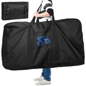 Foldable Bicycle Bag Thickening for 26 Inch Folding Bike Road Bike 700C Mountain Bike Travel Bags Outdoor Bicycle Accessories