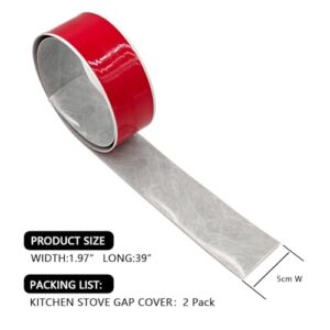 Flexible Glossy Self-Adhesive Countertop Cooker Gap Covers