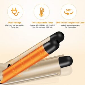 3 Barrel Hair Waver for Long Hair 20s Quick Heating
