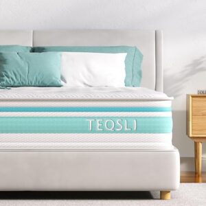 6FT 7-Zone Gel Memory Foam Pocket Sprung Hybrid Mattress