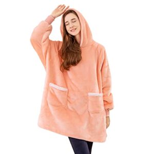 Warm Thick Hooded Blanket as Gifts for Her Ladies