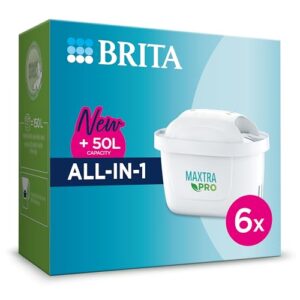 Pack of 6 - Original BRITA refill reducing impurities