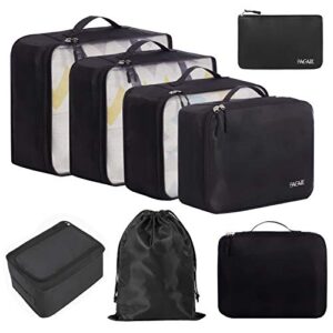 Lightweight Luggage Packing Organizers Packing Cubes for Travel Accessories