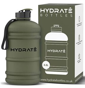 Suitable for Gym and Outdoor - Durable Sports Bottle - Lightweight Leak-proof Half Galon Jug - Matte Camo Finish