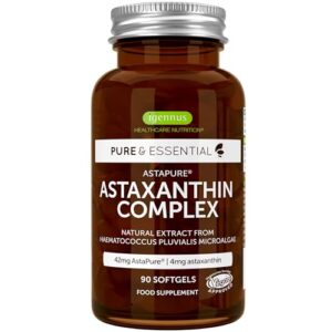 42mg Microalgae Complex Oil Providing 4mg H. Pluvialis Astaxanthin
