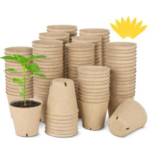 Seed Starter Pots Kits with Drainage Holes