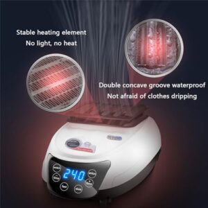 Portable Clothing Drying Heater Indoors Laundry Dry with Automatic Timer 240 min For Apartments