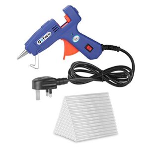 GoFriend 20-Watt Electric Glue Gun Aluminum Nozzle with 80 pcs Melt Glue Sticks(0.27 * 5.9 inches) Heating DIY Craft Repair Ki
