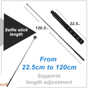 Motorcycle kit Clamp Mount Accessories Compatible with Insta 360 ONE X3 X2 X RS R GO 3 2