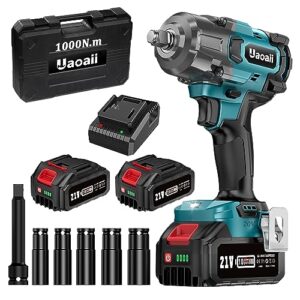 1/2 Power Battery Impact Gun w/ 2X 4.0Ah Battery