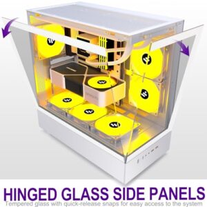 E-ATX Tower Tempered Glass Case