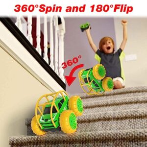 360° Flip Waterproof Stunt Car with ON/OFF Cool LED