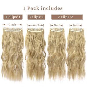 20 Inches Long Curly Hair Extensions Clip in
