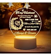 Lovely Mothers Birthday Gift Night Light - Arcylic Night Lamp Gift for Mum Stepmum with Engraved ...