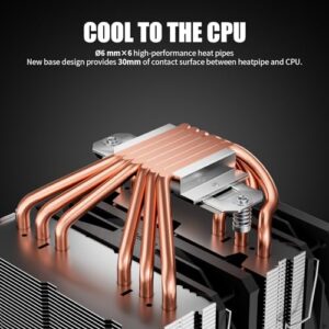 6 Heat Pipes CPU Cooler