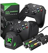 HEYLICOOL Controller Charger for Xbox Series X|S/Xbox One,Charging Dock for Xbox one Controller,W...