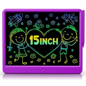 15 Inch Colorful Drawing Tablet for Kids