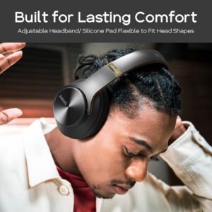 Bluetooth Headphones Over Ear with 3 EQ Modes