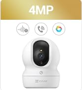 EZVIZ 2K Indoor Wifi Camera with App Control, Starlight Colour Night Vision, Human Detection, 360...