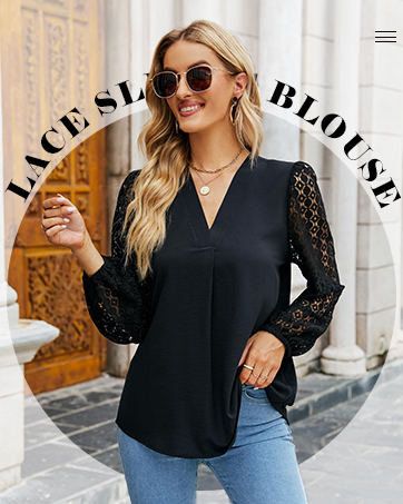 lace long sleeve tops for women shirts ladies blouse