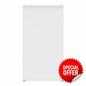 SIA SFR44WE 83L White Freestanding Under Counter Fridge With Ice Box