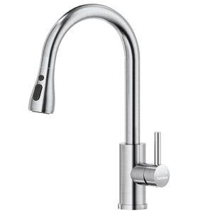 Stainless Steel Sink Taps Mixer for Kitchen Single Lever