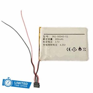 Backupower Replacement 361-00043 361-00043-01 Battery Compatible with Garmin Edge 820 Edge 520 500 200 205 520 Plus Series 3.7 V