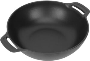 Wok Pan Cast Pan for Enders Switch Grid Rust System Gas Grill