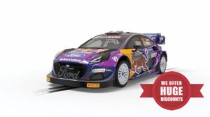 Scalextric Hornby Hobbies LTD C4448 Ford Puma WRC-Sebastian Loeb Slot-Cars Street and Rally