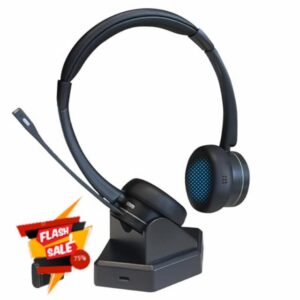 eartec office Bluetooth Wireless Headset with Microphone for Laptop