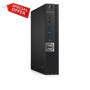 Dell Optiplex 3040M 3040 Tiny Micro PC Desktop Computer i5 6500T 16GB 240GB SSD WiFi Win 10 Pro D10U D10U001 (Renewed)