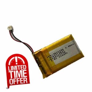 Tnikumall Replacement 361-00096-00 Battery Compatible with 5S GPS 361-00096-00 Sport Training Watch 3 3.8 V 225 mAh 0.86 Wh