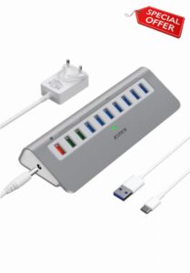 Powered USB Hub 10Gbps