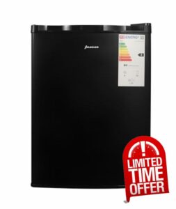 Panana Eco 70 Litre Mini Fridge White | Table-Top Model | Counter-Top Fridge | Solid Door with Chiller Box| Energy Efficient            [Energy Class E]