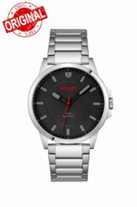 HUGO Analogue Quartz Watch for Men with Silver Stainless Steel Bracelet - 1530246