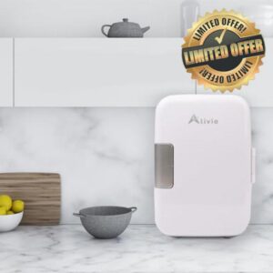 Alivio 4L Portable Mini Fridge - Compact & Efficient Cooling Solution for Home