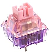 EPOMAKER Wisteria 39gf Mechanical Keyboard Switches Set, 30 Pieces Linear Switches, 5 Pin Factory...