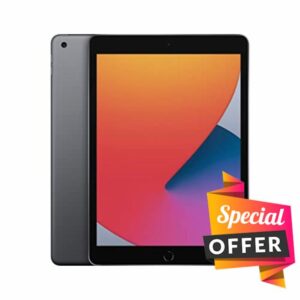 Apple iPad 10.2 (8th Gen) 128GB Wi-Fi - Space Grey (Renewed)